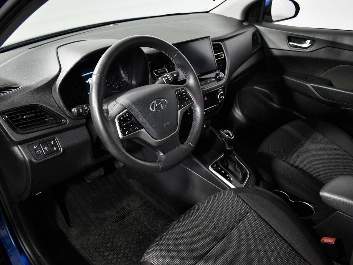 Hyundai Solaris 2022 года с пробегом. Фото: #8