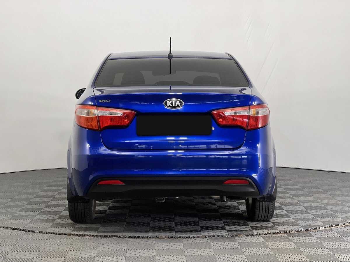 Kia Rio 2013 года с пробегом. Фото: #4
