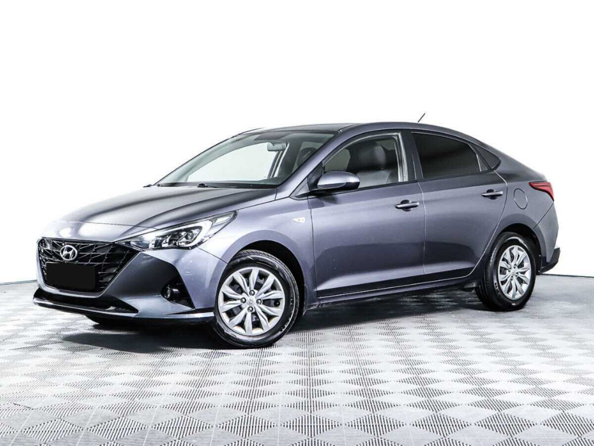 Hyundai Solaris 2021 года с пробегом. Посмотреть фото