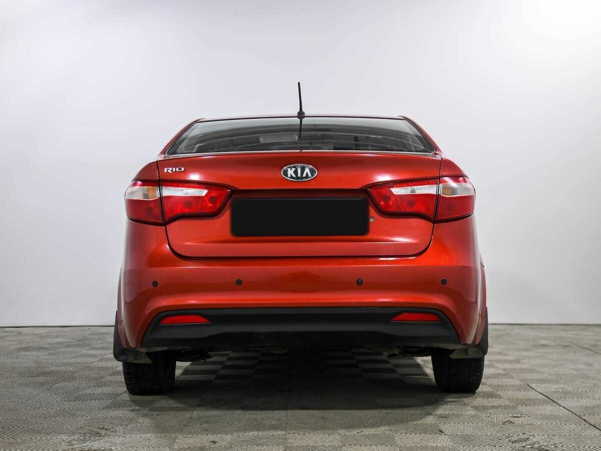 Kia Rio 2012 года с пробегом. Фото: #4