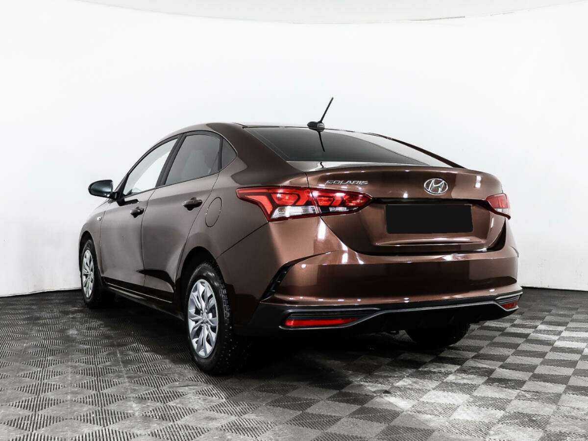 Hyundai Solaris 2021 года с пробегом. Фото: #5