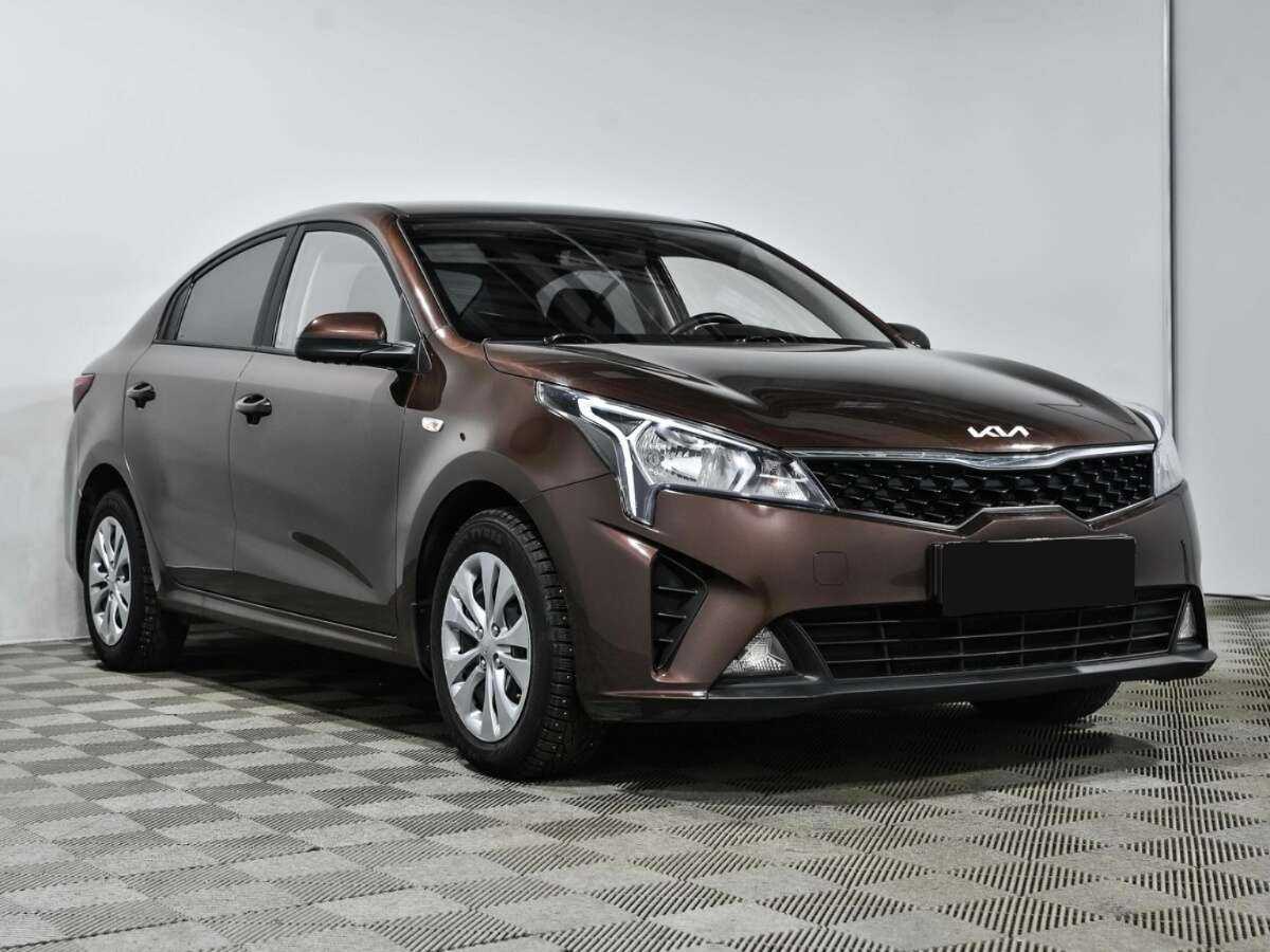 Kia Rio 2022 года с пробегом. Фото: #2