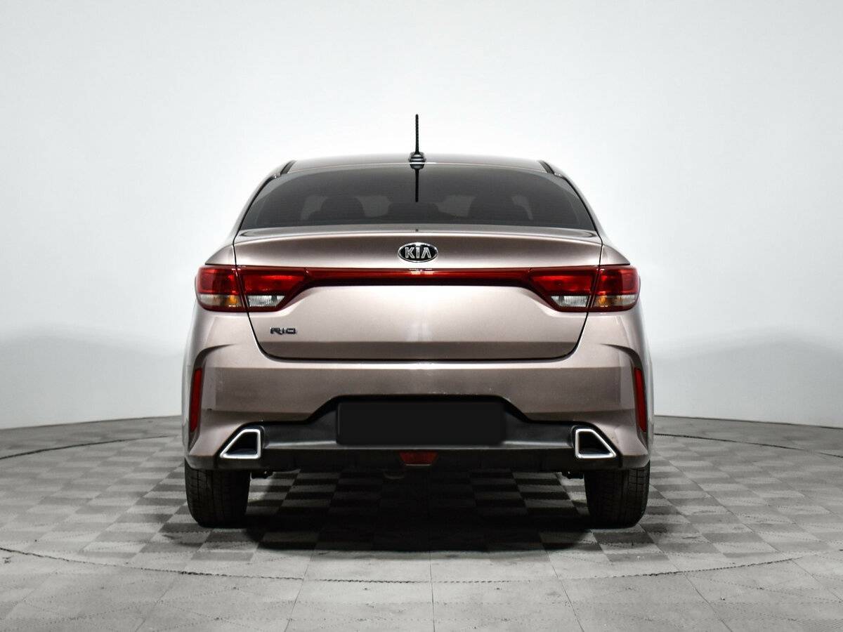 Kia Rio 2020 года с пробегом. Фото: #4
