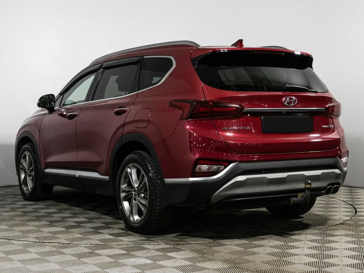 Hyundai Santa Fe 2019 года с пробегом. Фото: #6