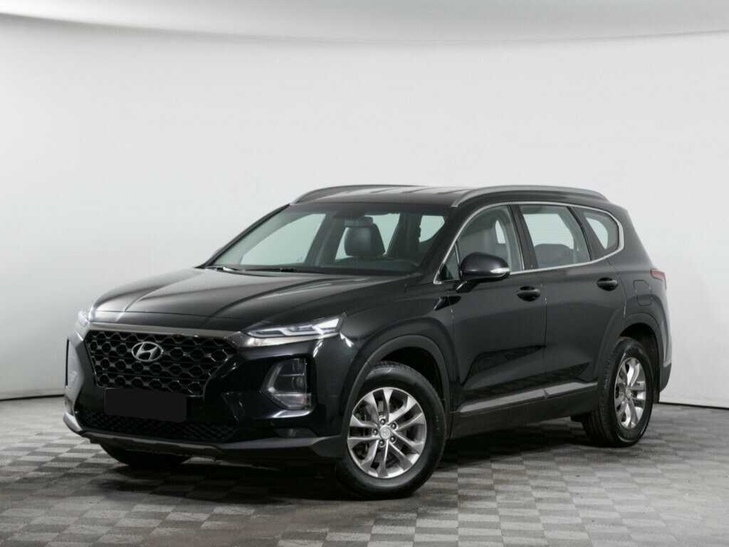 Hyundai Santa Fe 2019 года с пробегом. Посмотреть фото