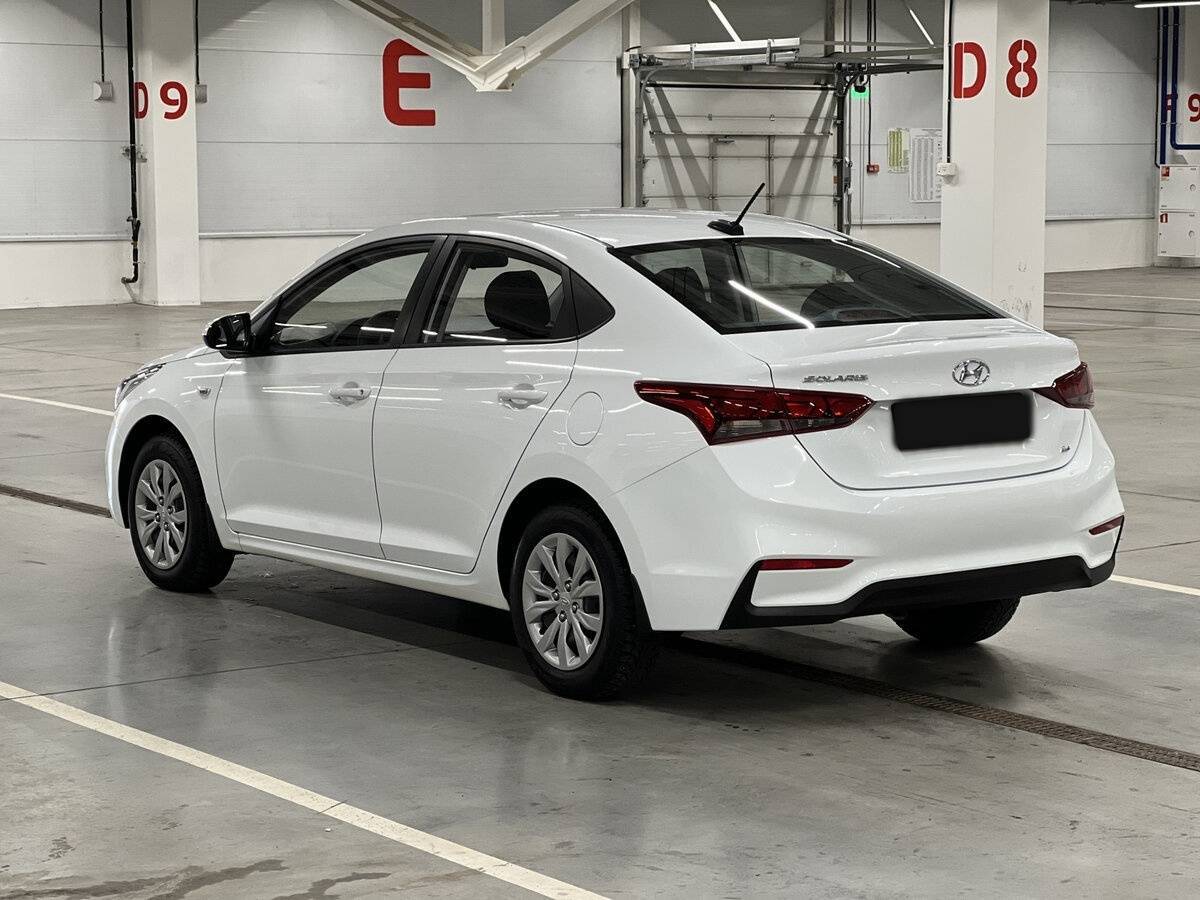 Hyundai Solaris 2019 года с пробегом. Фото: #6