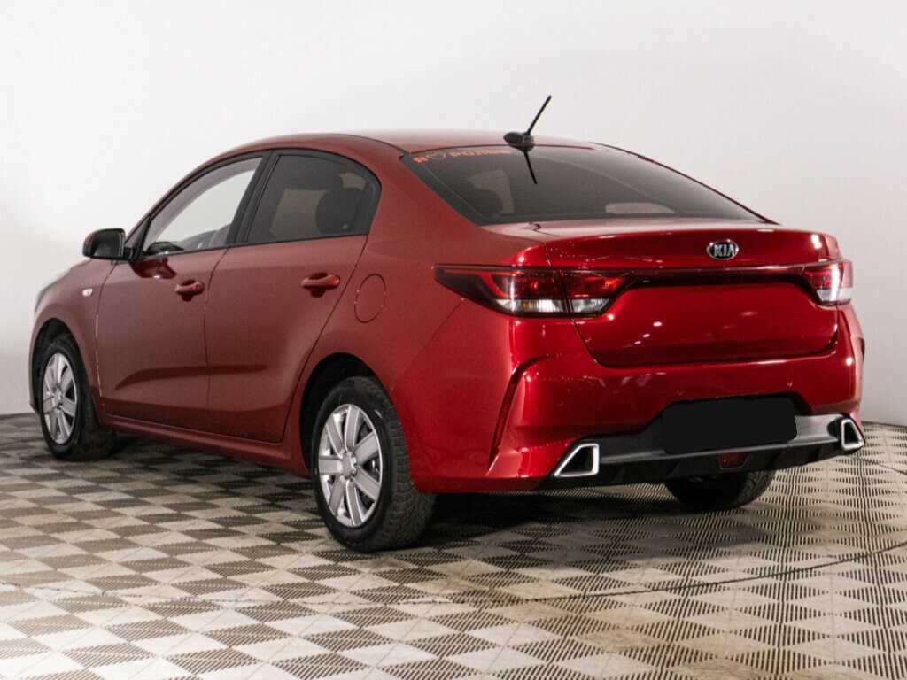 Kia Rio 2021 года с пробегом. Фото: #6