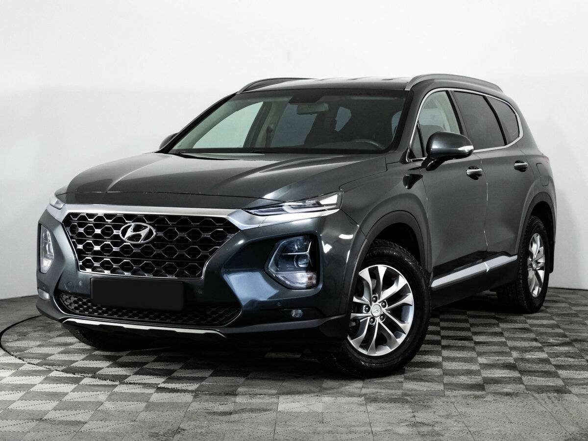 Hyundai Santa Fe 2018 года с пробегом. Посмотреть фото