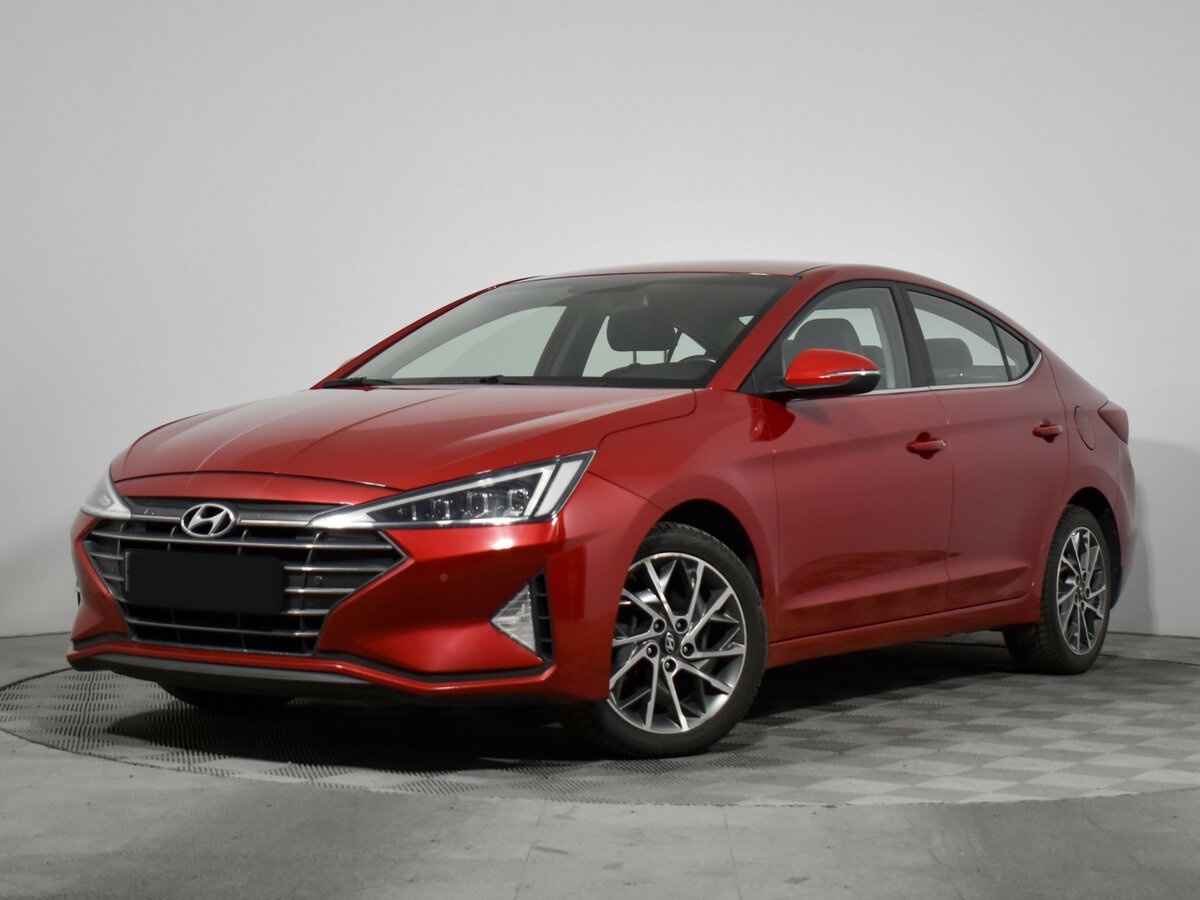 Hyundai Elantra 2019 года с пробегом. Фото: #0