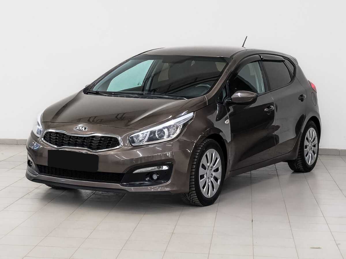 Kia Ceed 2016 года с пробегом. Посмотреть фото