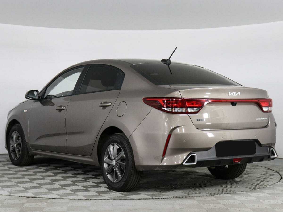 Kia Rio 2022 года с пробегом. Фото: #6