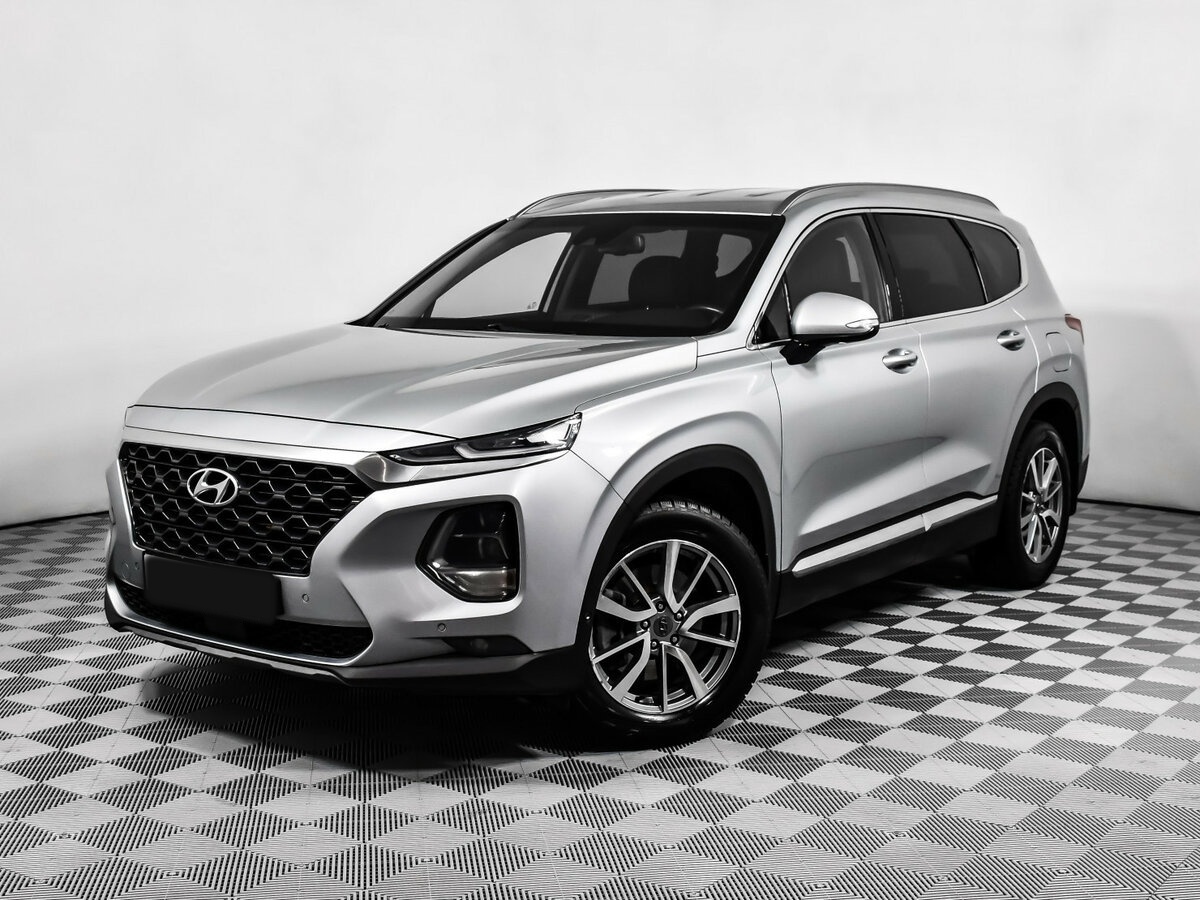 Hyundai Santa Fe 2018 года с пробегом. Посмотреть фото