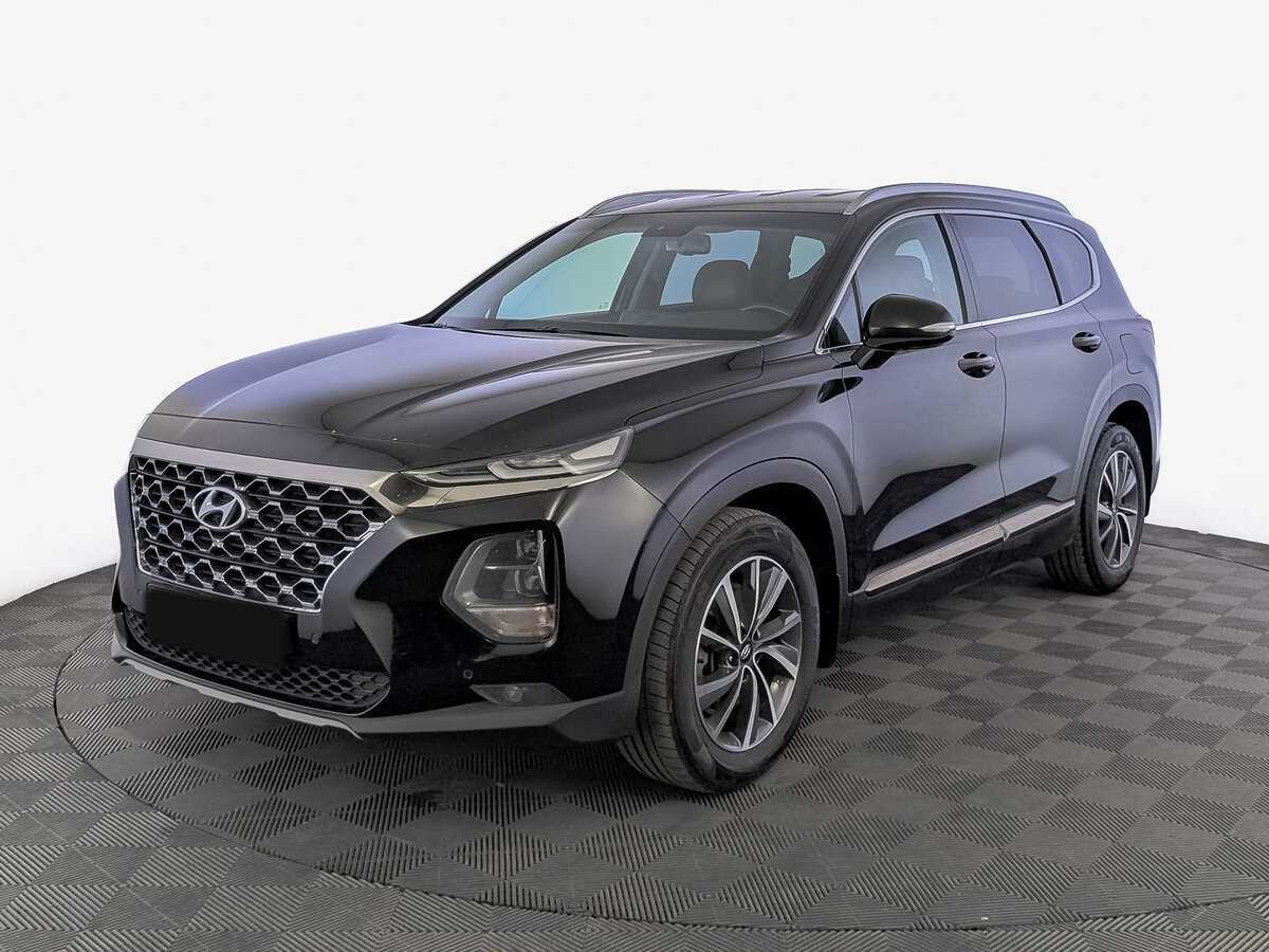 Hyundai Santa Fe 2020 года с пробегом. Посмотреть фото