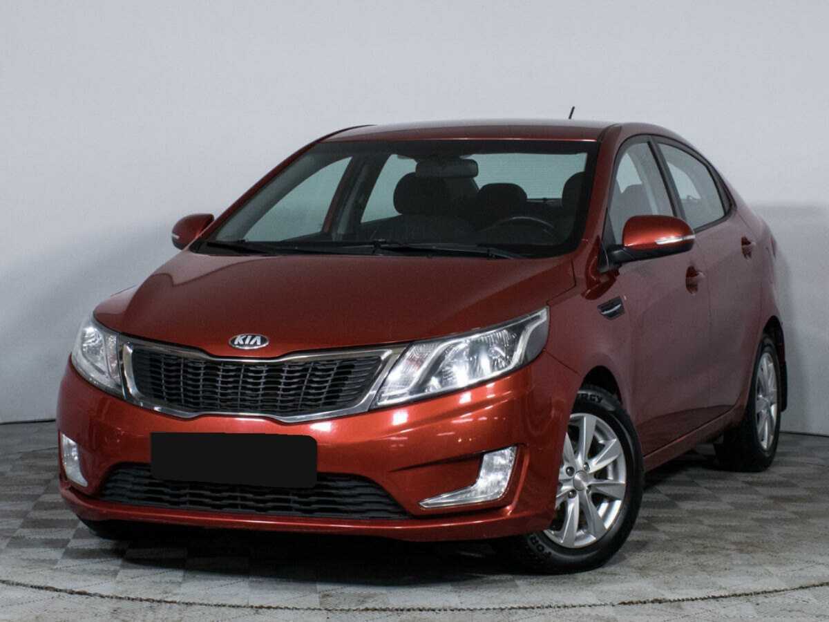 Kia Rio 2013 года с пробегом. Посмотреть фото