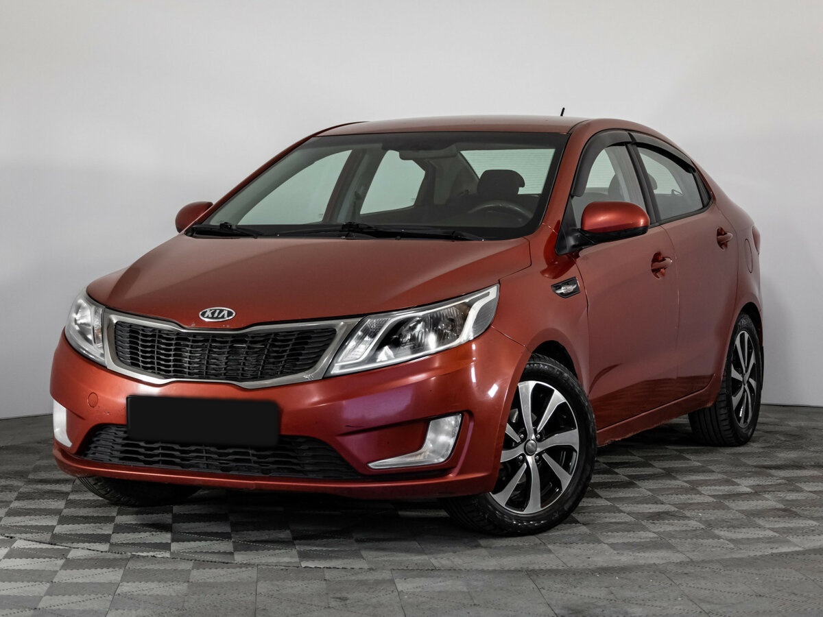 Kia Rio 2012 года с пробегом. Посмотреть фото