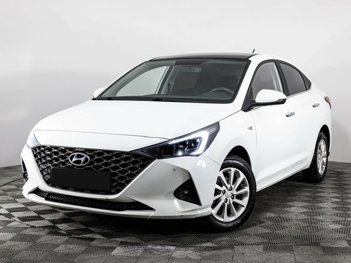 Hyundai Solaris 2020 года с пробегом. Посмотреть фото