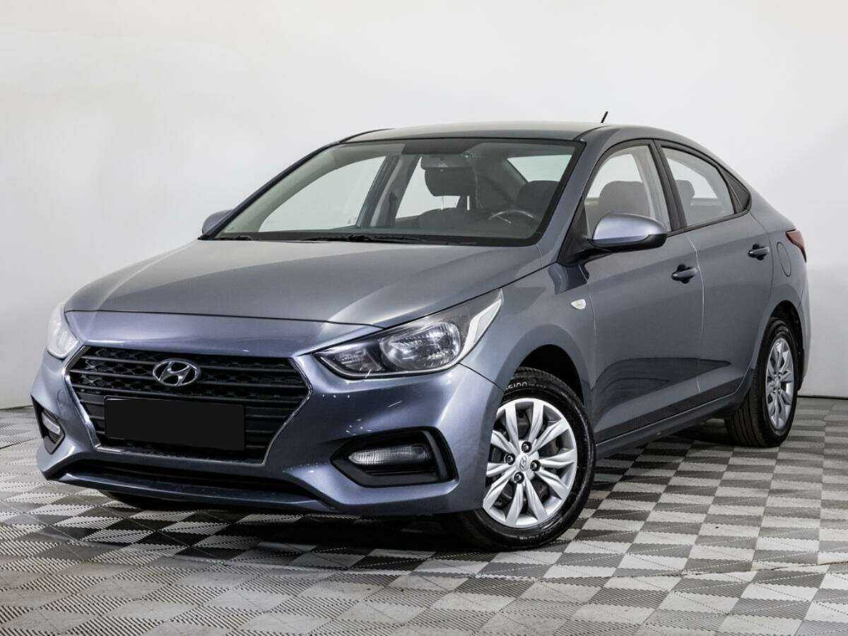 Hyundai Solaris 2018 года с пробегом. Посмотреть фото