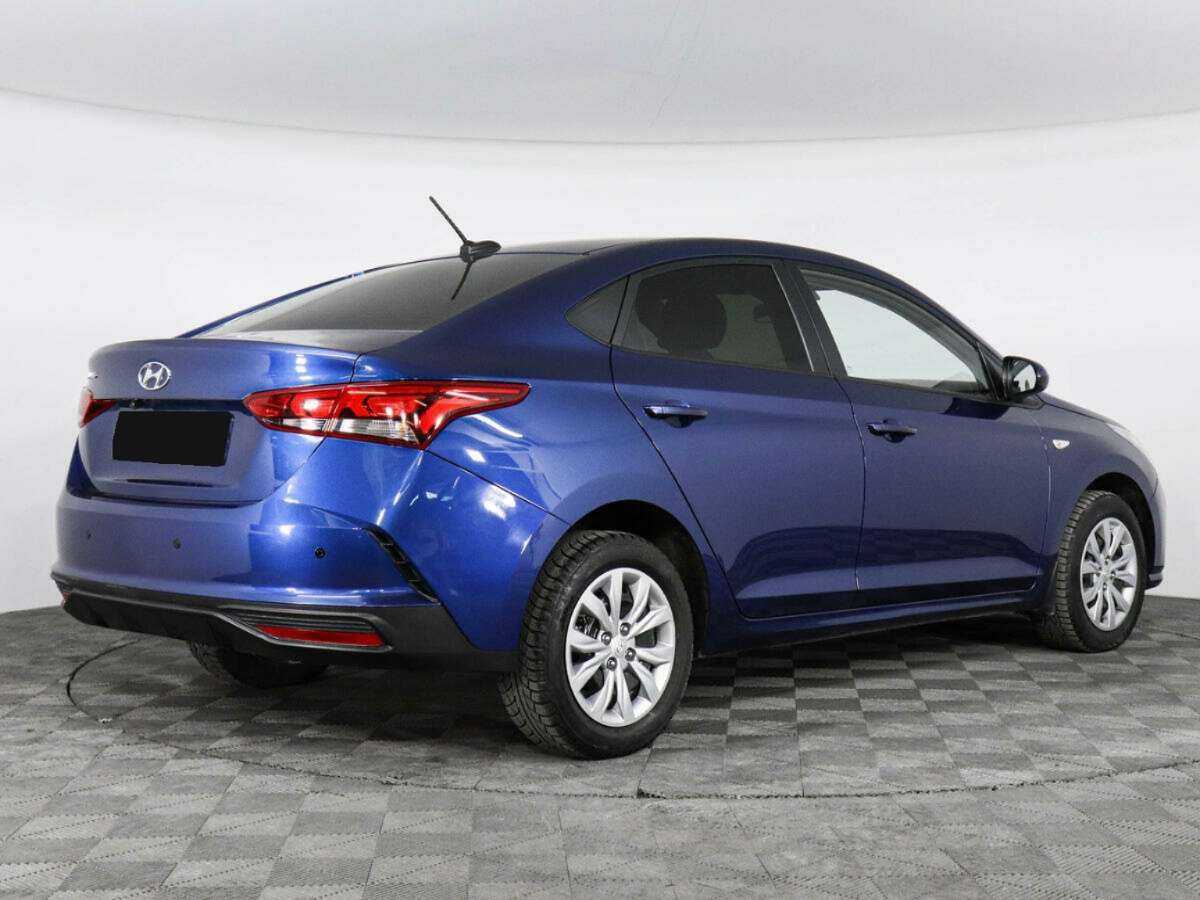 Hyundai Solaris 2022 года с пробегом. Фото: #4