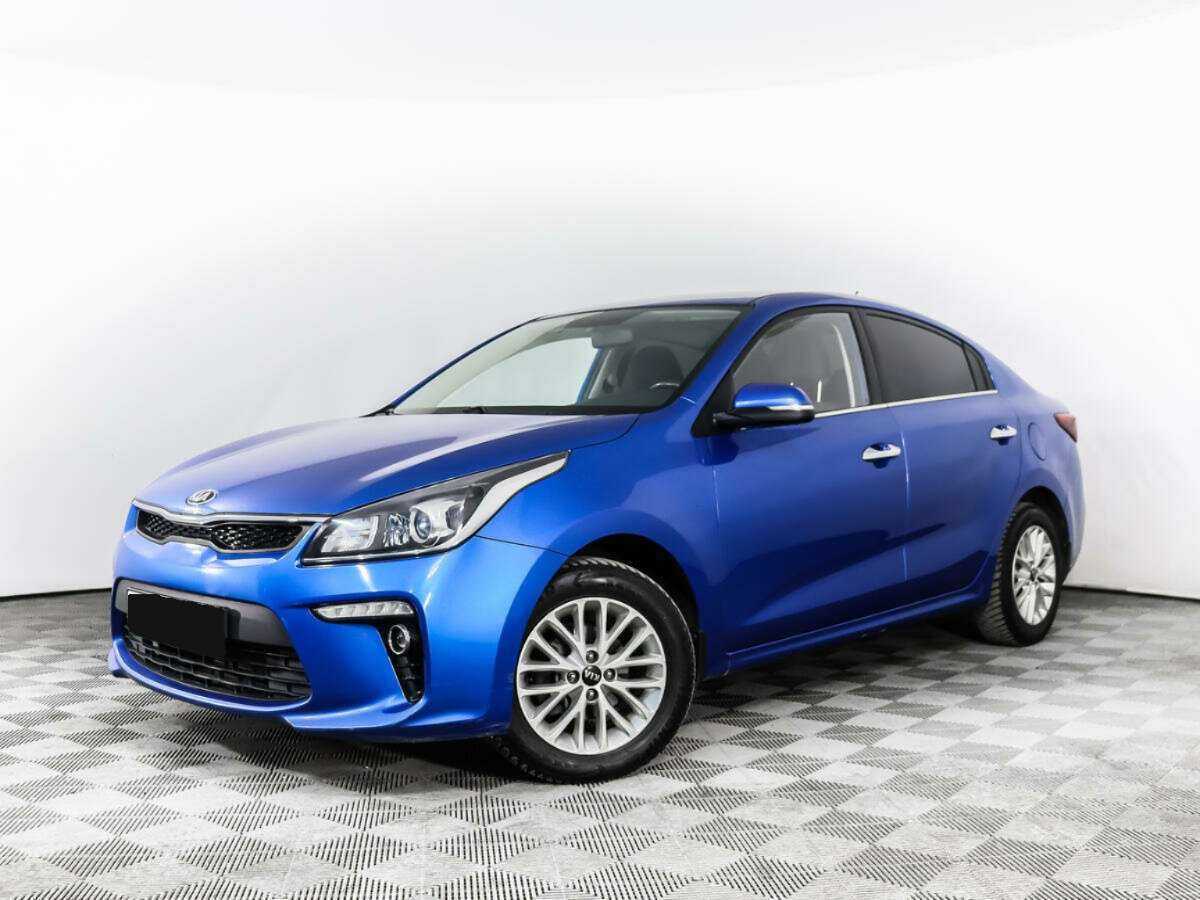 Kia Rio 2017 года с пробегом. Посмотреть фото