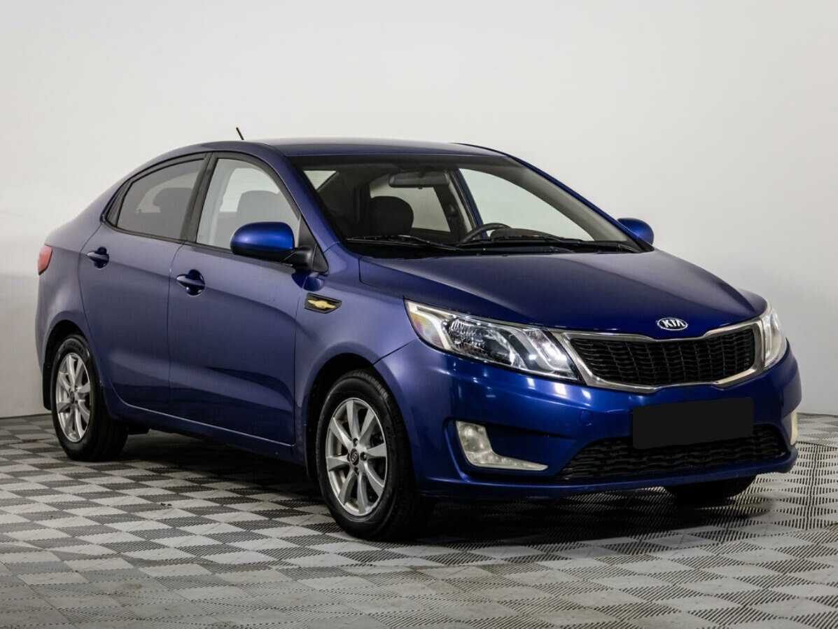 Kia Rio 2013 года с пробегом. Фото: #1