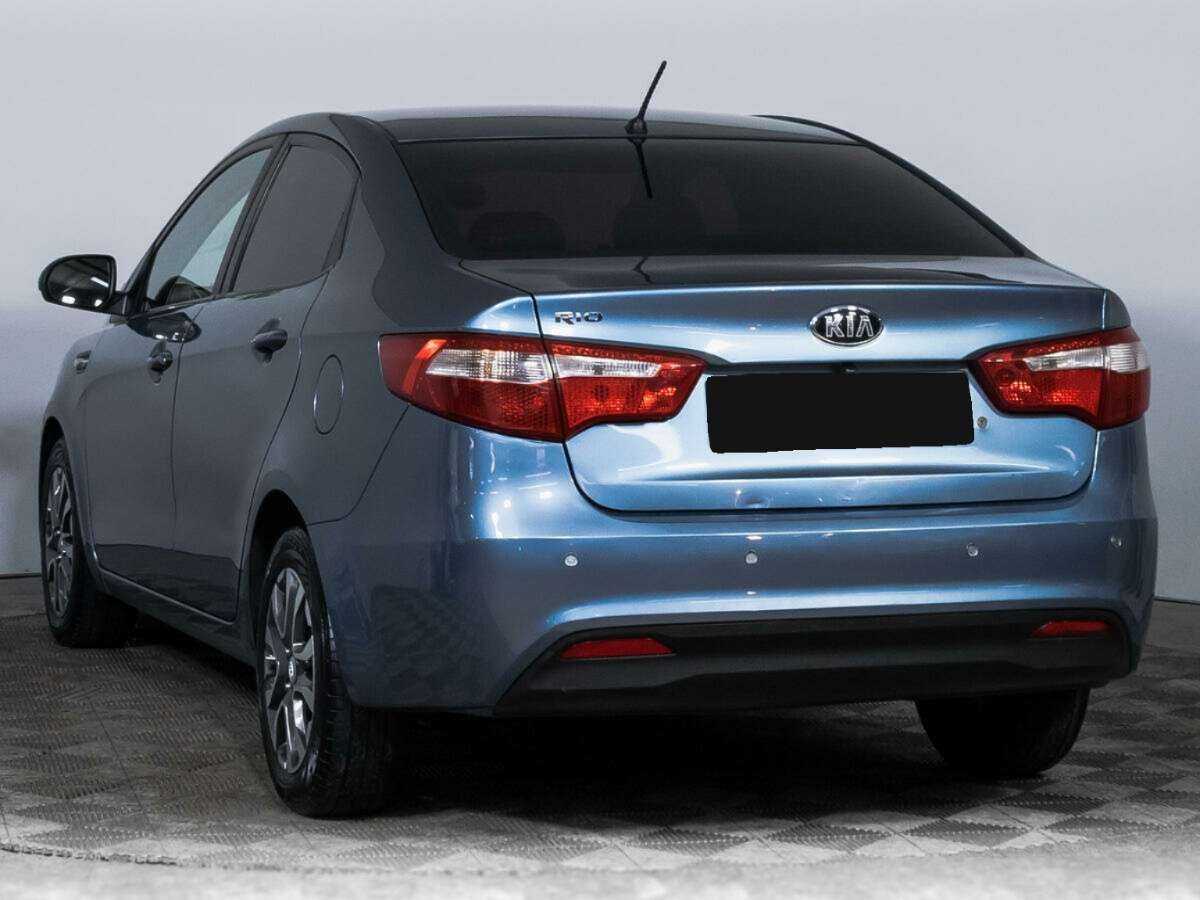 Kia Rio 2013 года с пробегом. Фото: #6