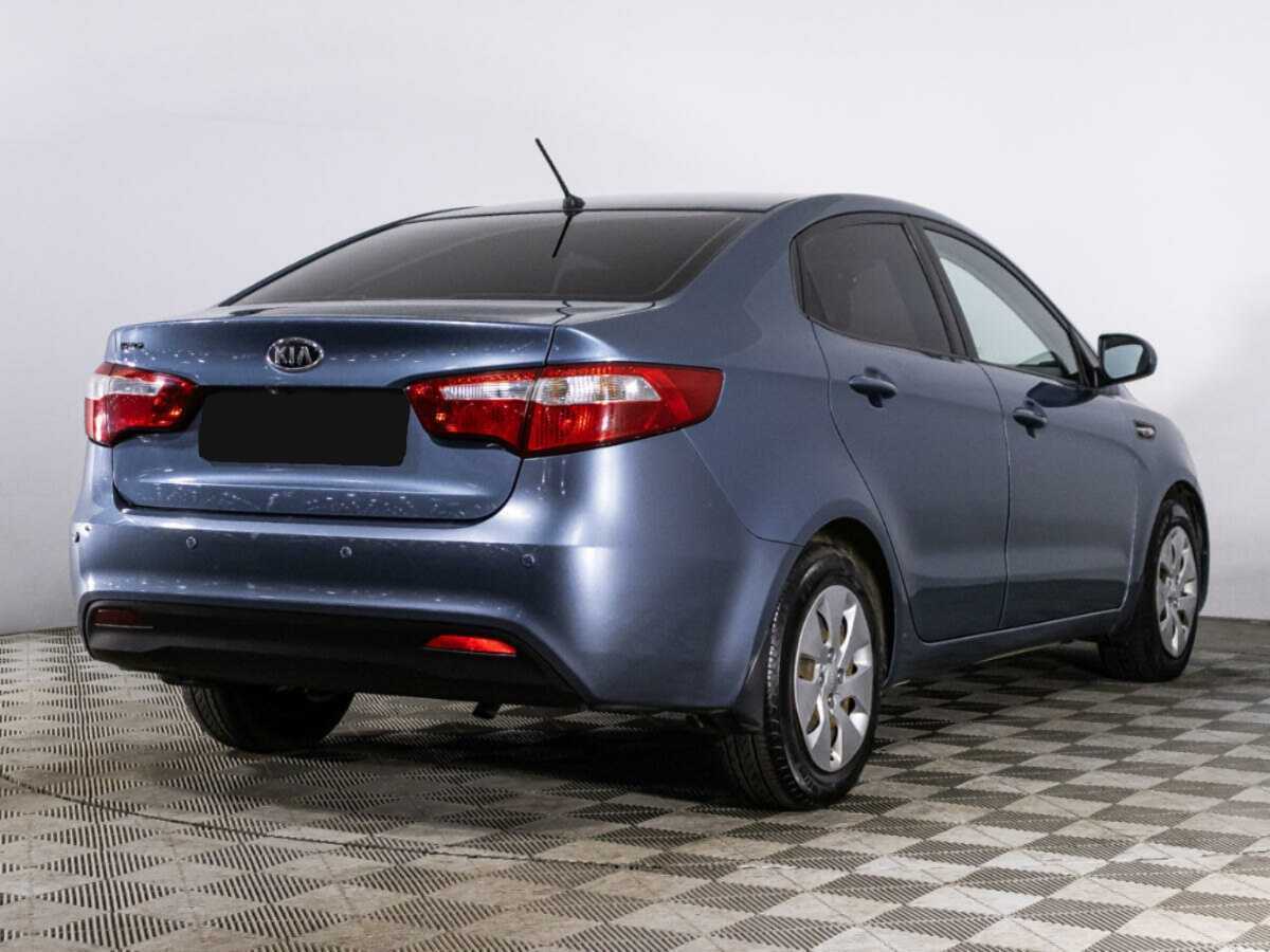 Kia Rio 2012 года с пробегом. Фото: #4