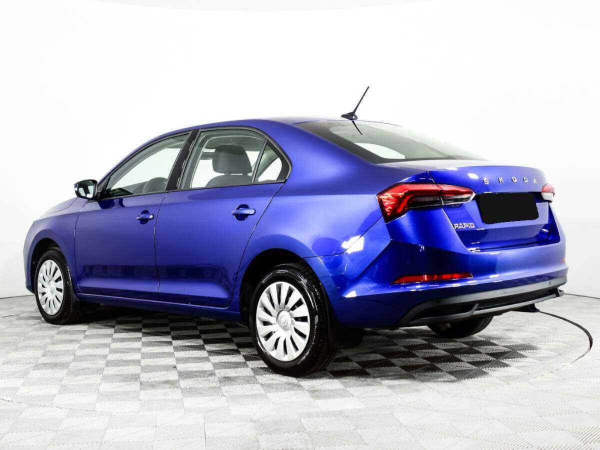 Skoda Rapid 2021 года с пробегом. Фото: #5