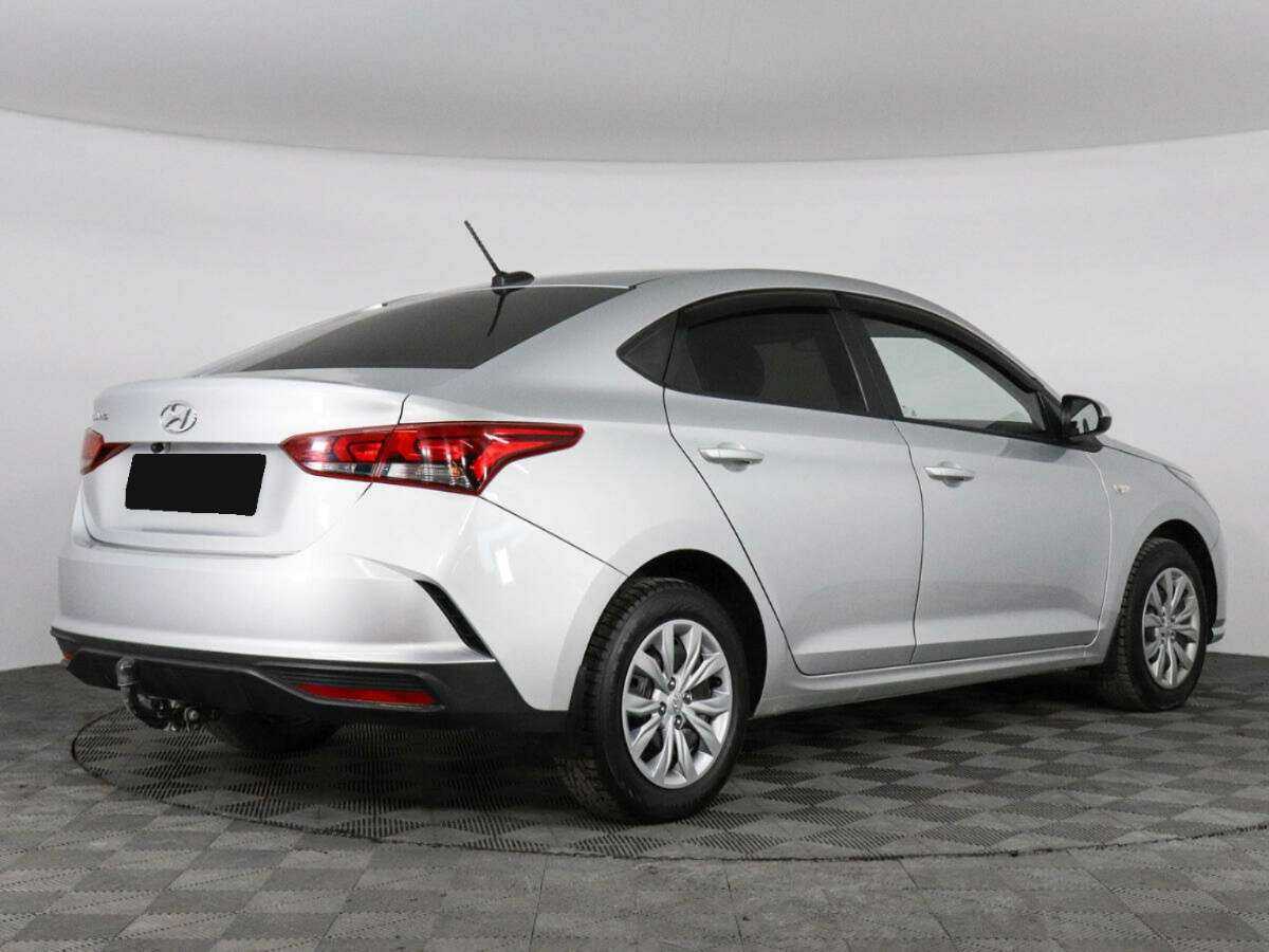 Hyundai Solaris 2021 года с пробегом. Фото: #4