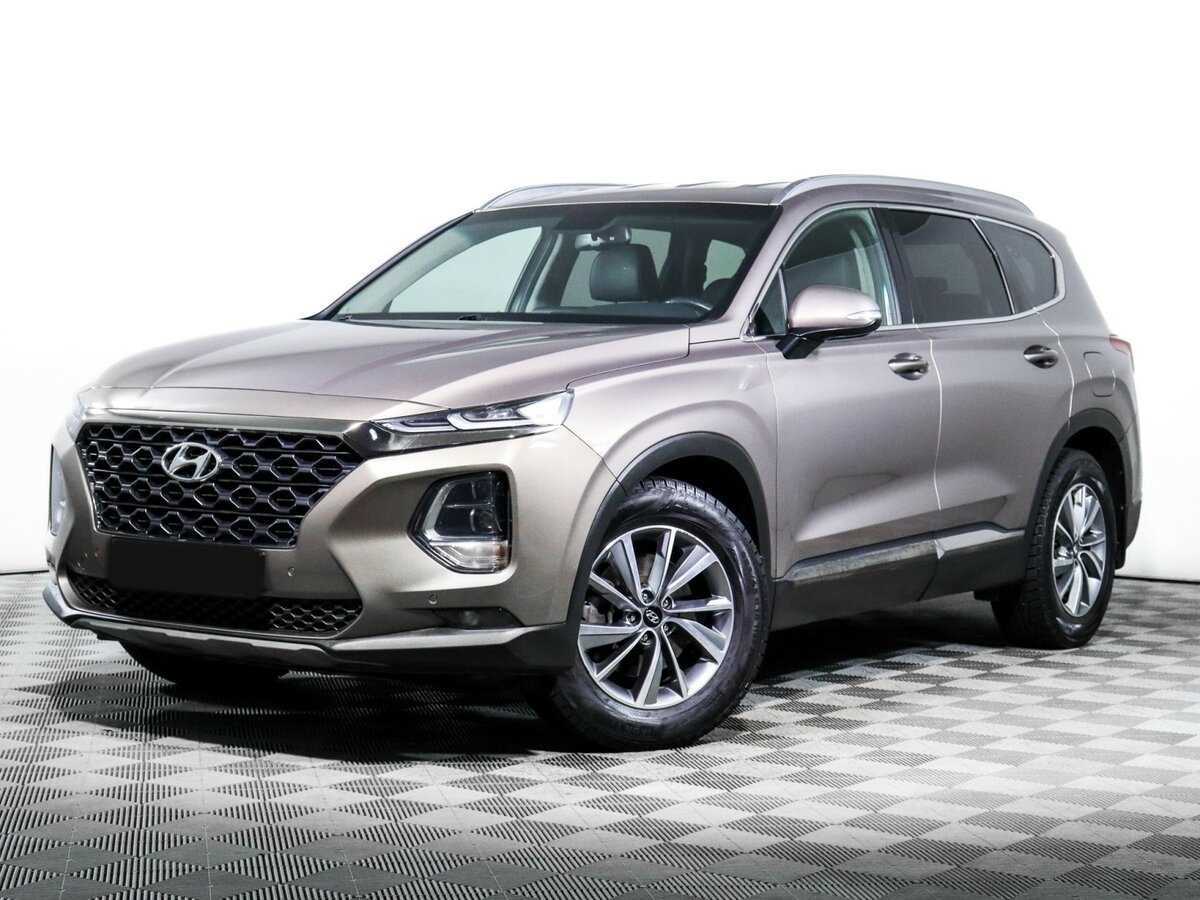 Hyundai Santa Fe 2020 года с пробегом. Посмотреть фото