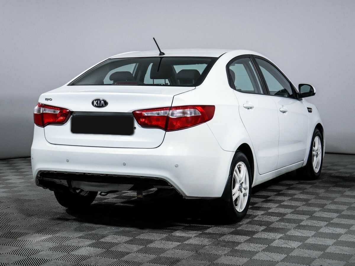 Kia Rio 2014 года с пробегом. Фото: #3