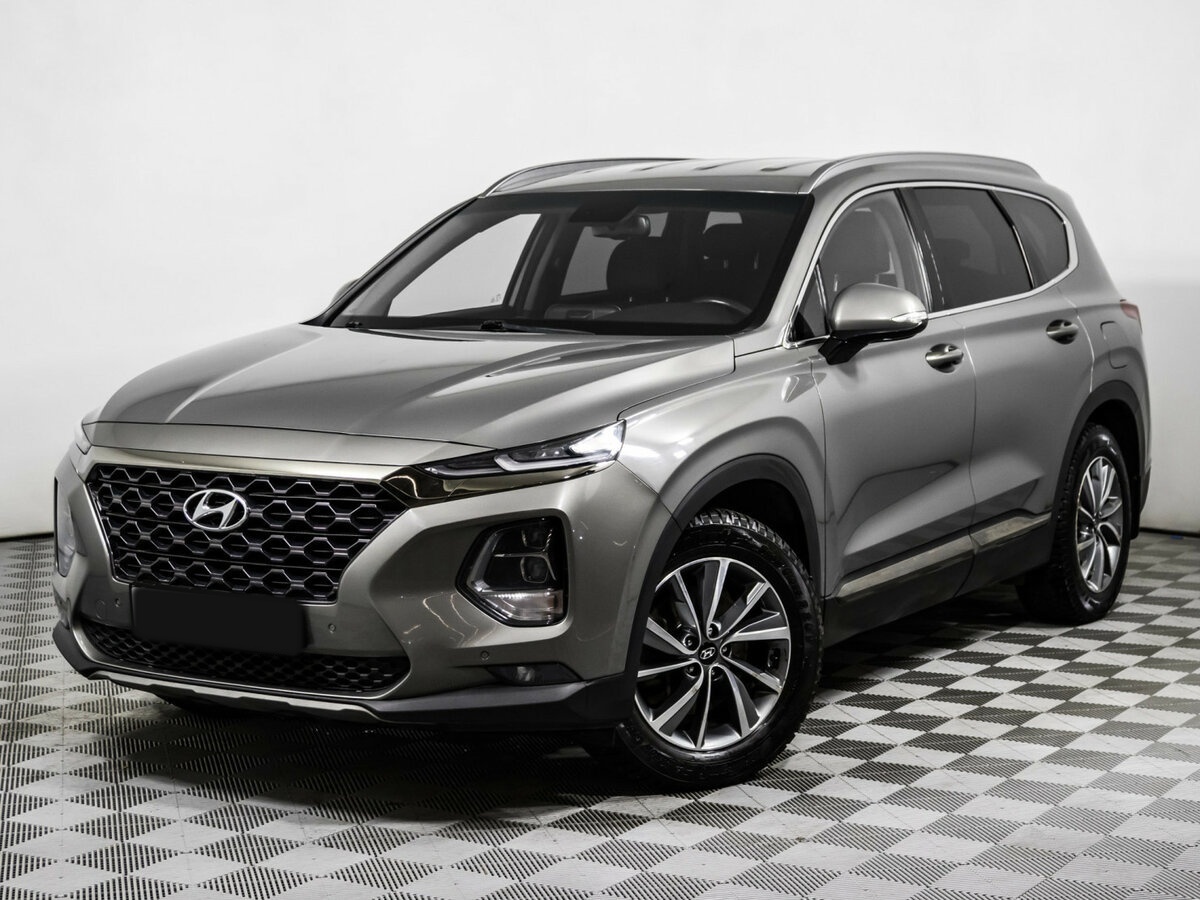 Hyundai Santa Fe 2019 года с пробегом. Посмотреть фото