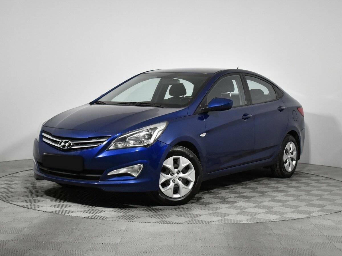 Hyundai Solaris 2015 года с пробегом. Посмотреть фото