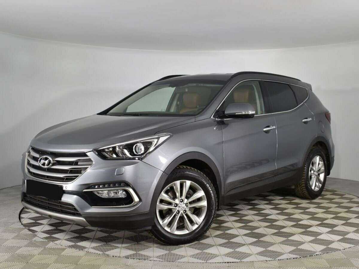 Hyundai Santa Fe 2017 года с пробегом. Посмотреть фото