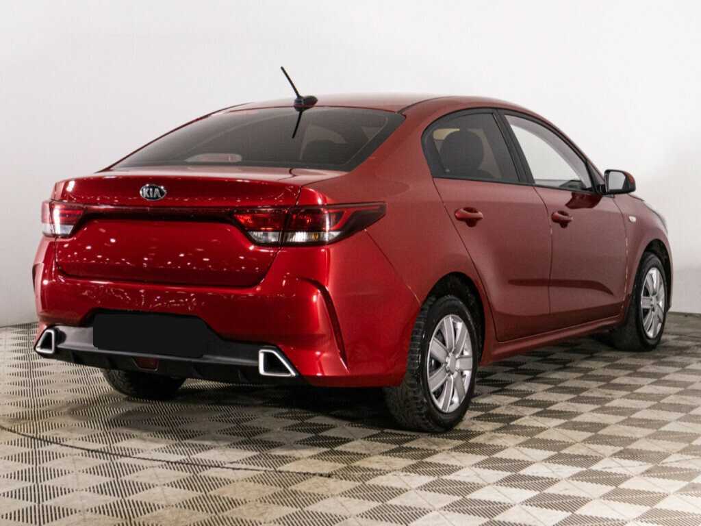 Kia Rio 2021 года с пробегом. Фото: #4