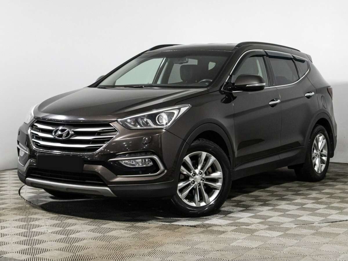 Hyundai Santa Fe 2017 года с пробегом. Посмотреть фото