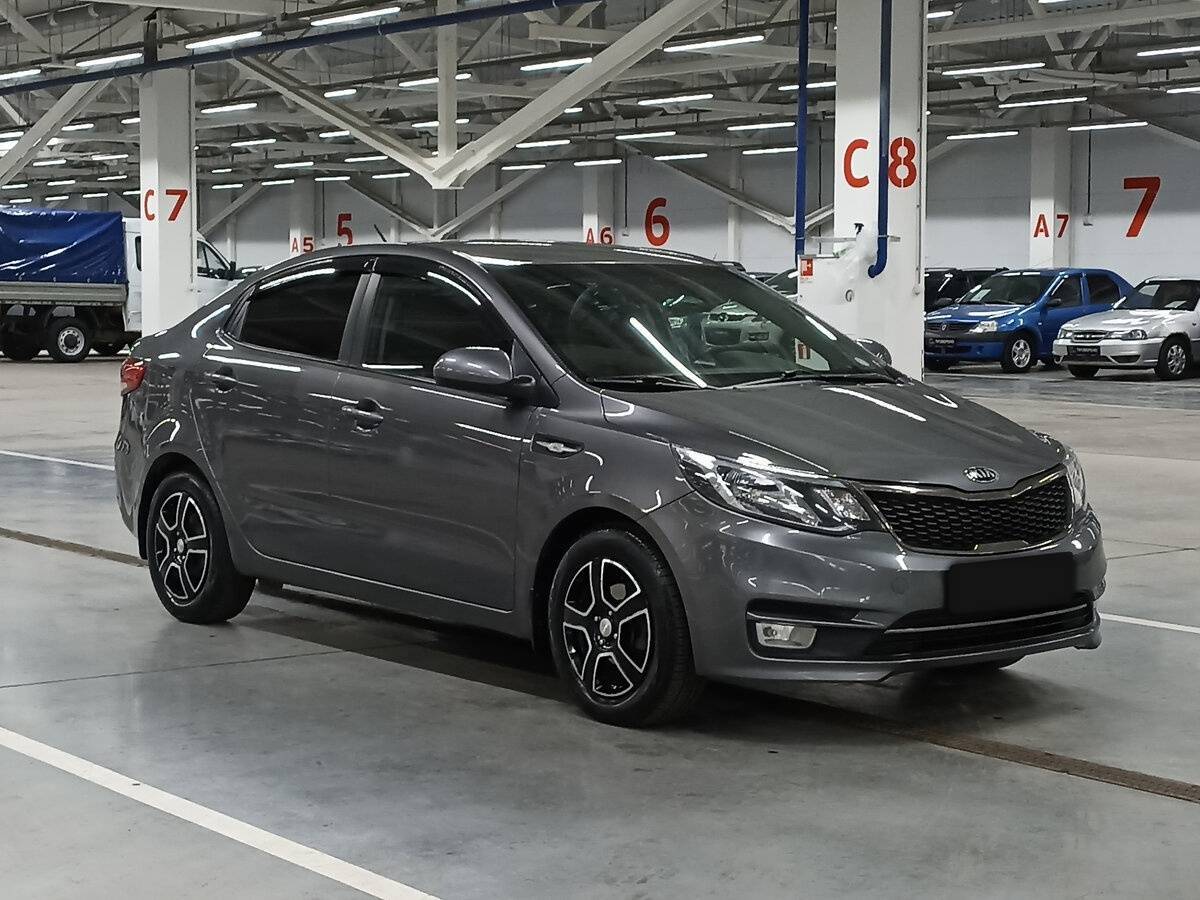 Kia Rio 2016 года с пробегом. Фото: #2