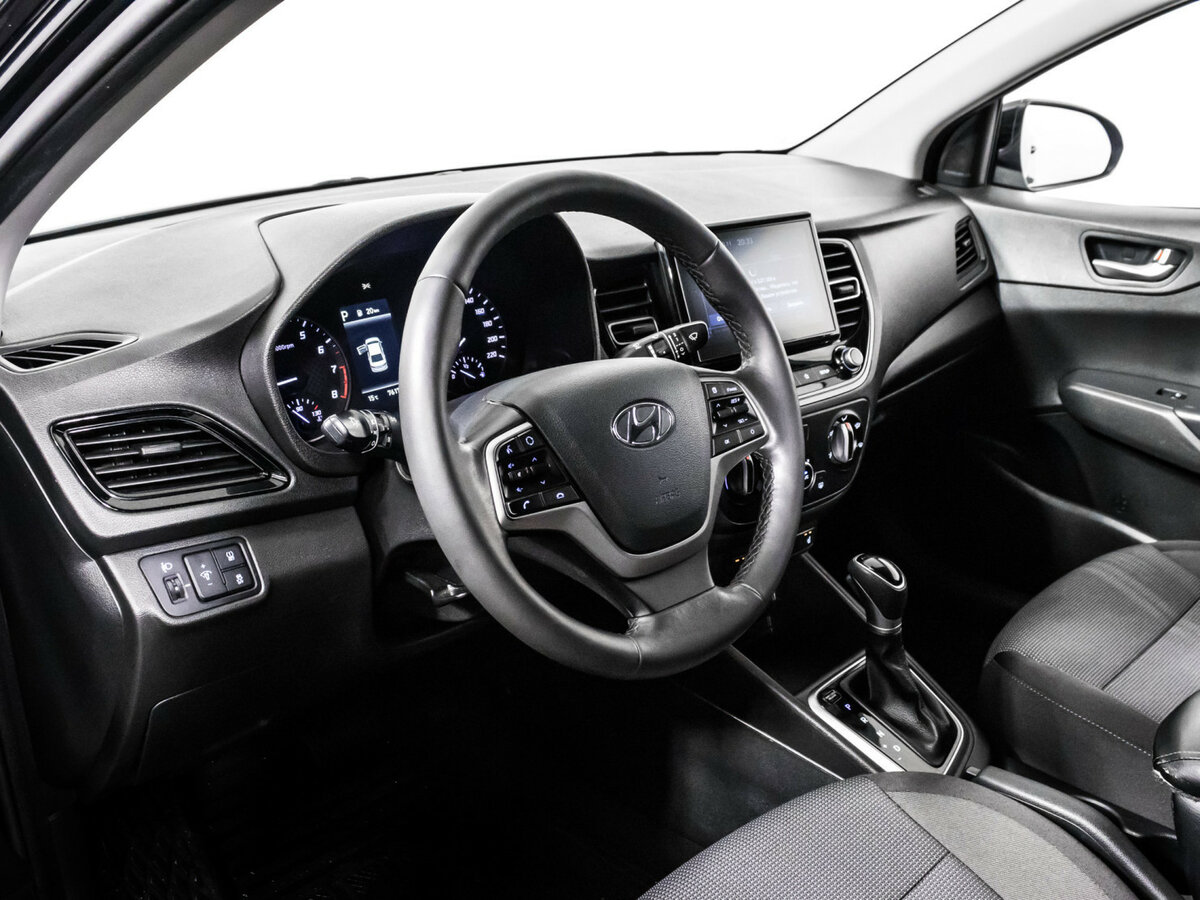 Hyundai Solaris 2021 года с пробегом. Фото: #9
