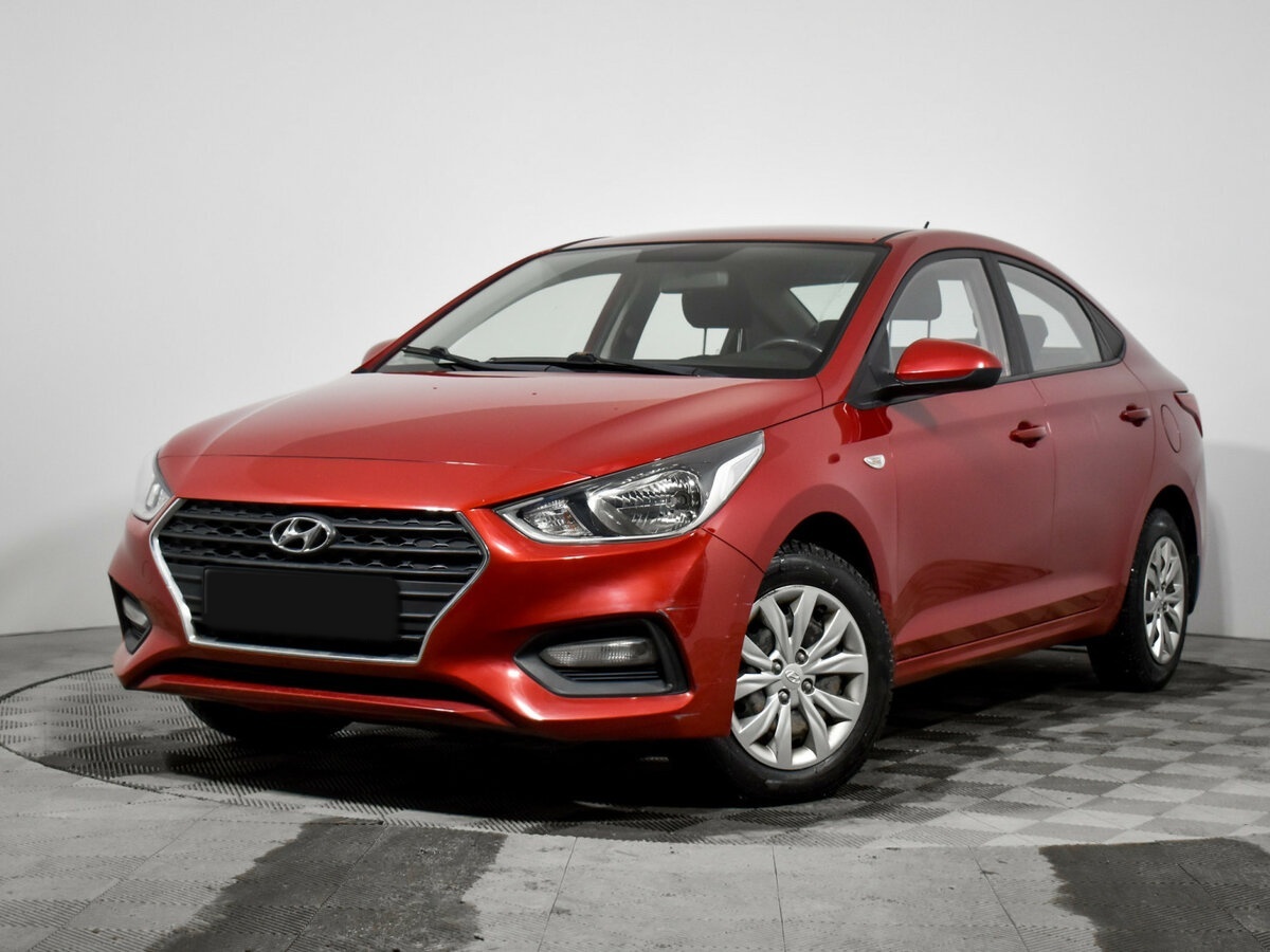 Hyundai Solaris 2017 года с пробегом. Посмотреть фото