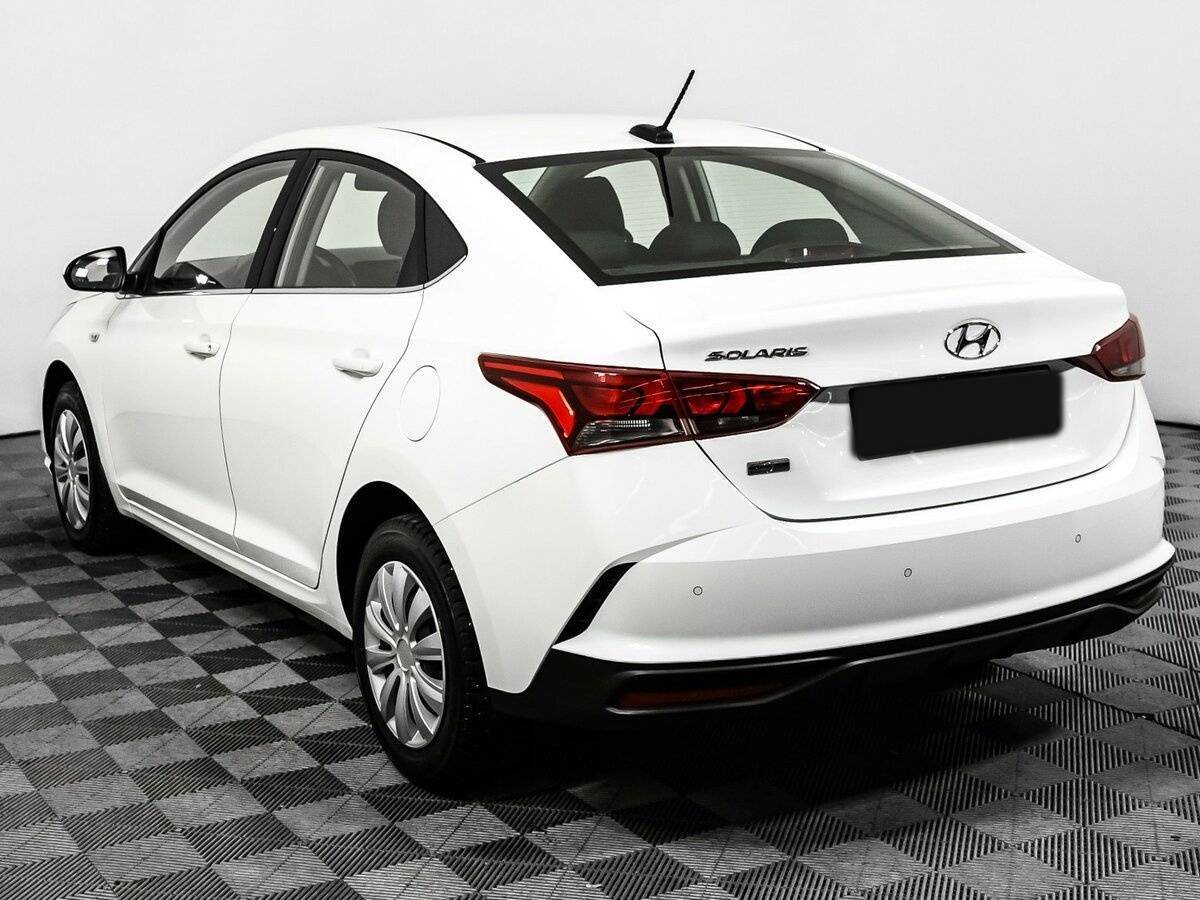 Hyundai Solaris 2020 года с пробегом. Фото: #6
