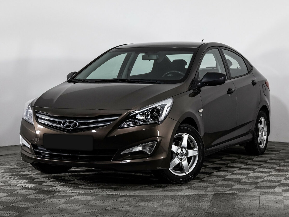 Hyundai Solaris 2015 года с пробегом. Посмотреть фото