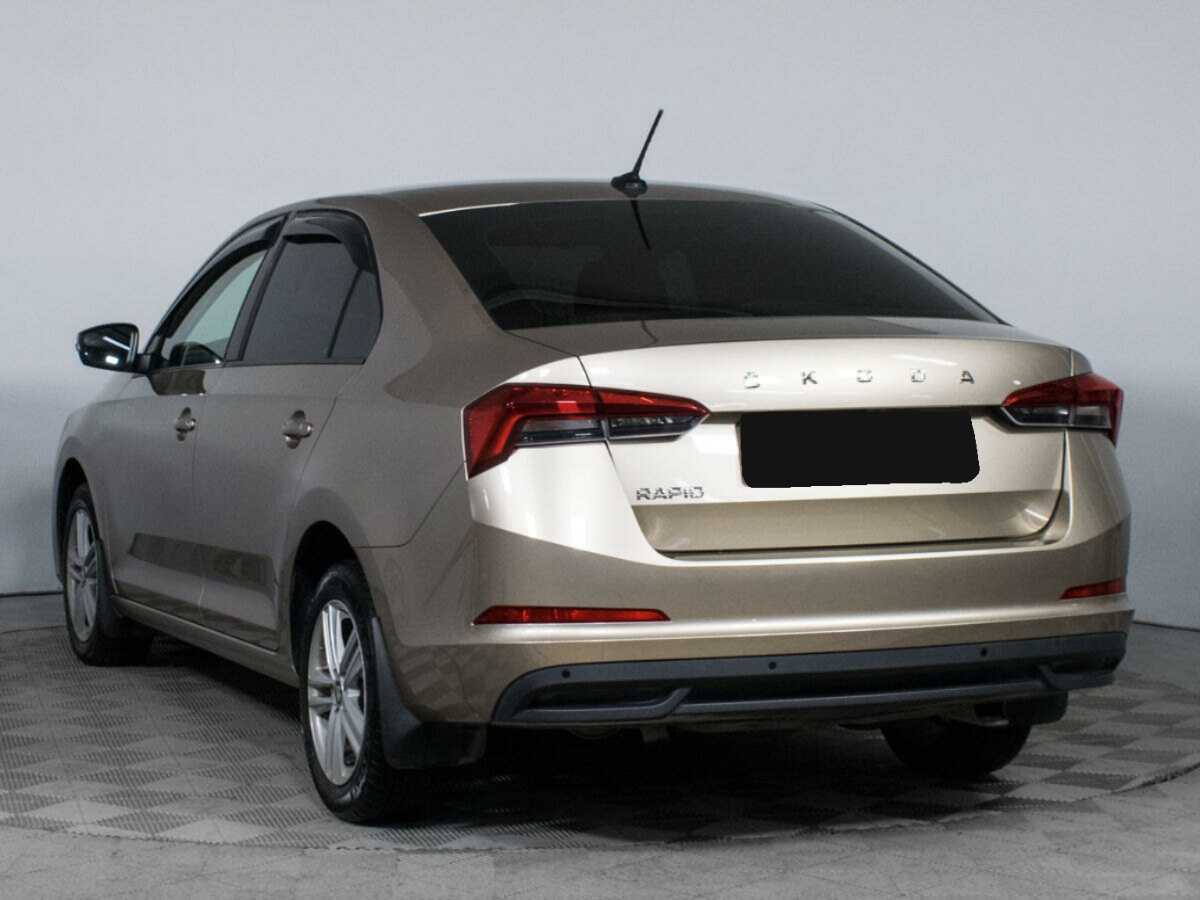 Skoda Rapid 2021 года с пробегом. Фото: #6