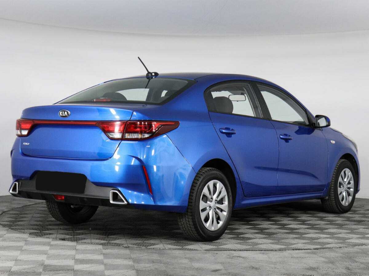 Kia Rio 2021 года с пробегом. Фото: #4