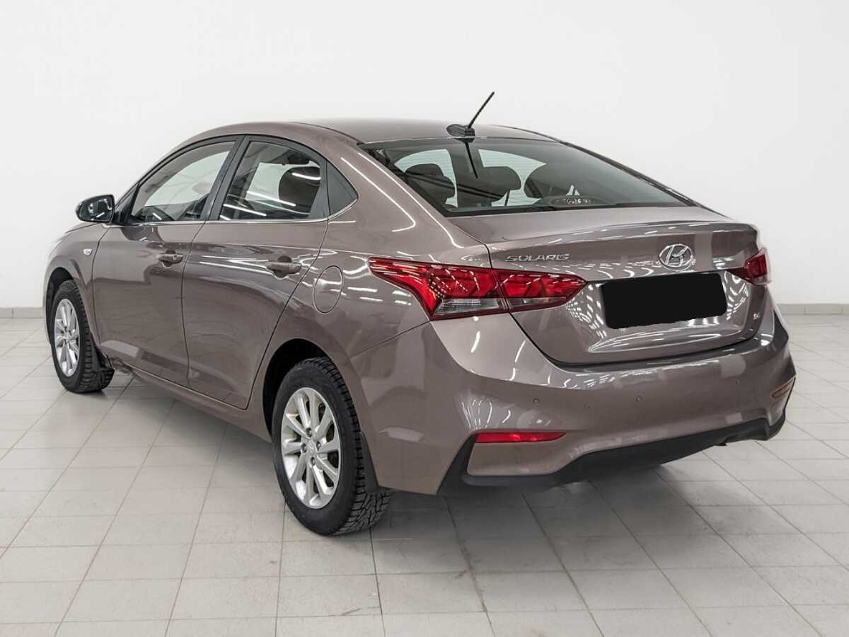 Hyundai Solaris 2018 года с пробегом. Фото: #6