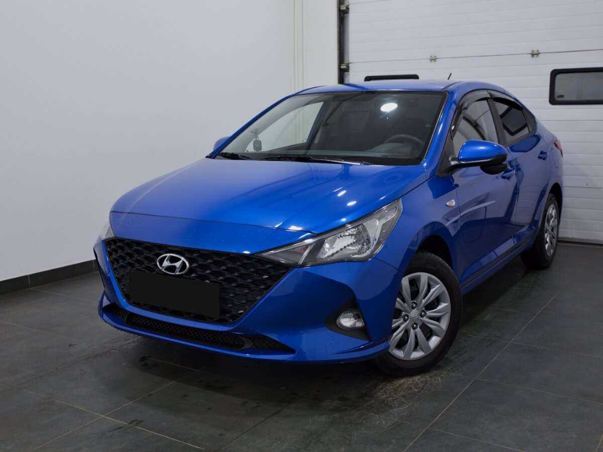 Hyundai Solaris 2021 года с пробегом. Посмотреть фото