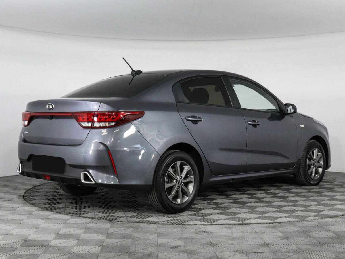 Kia Rio 2021 года с пробегом. Фото: #4