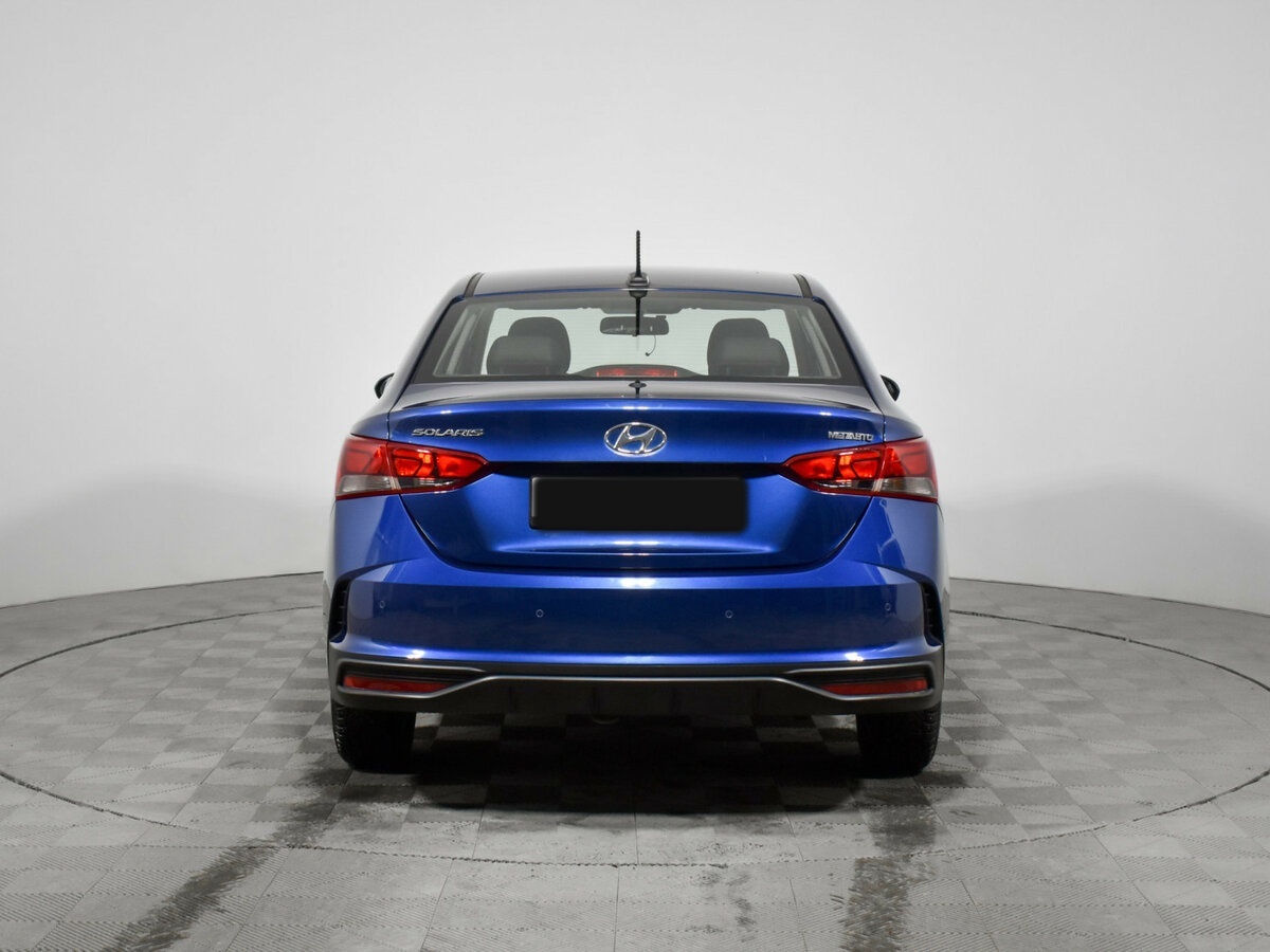 Hyundai Solaris 2022 года с пробегом. Фото: #5