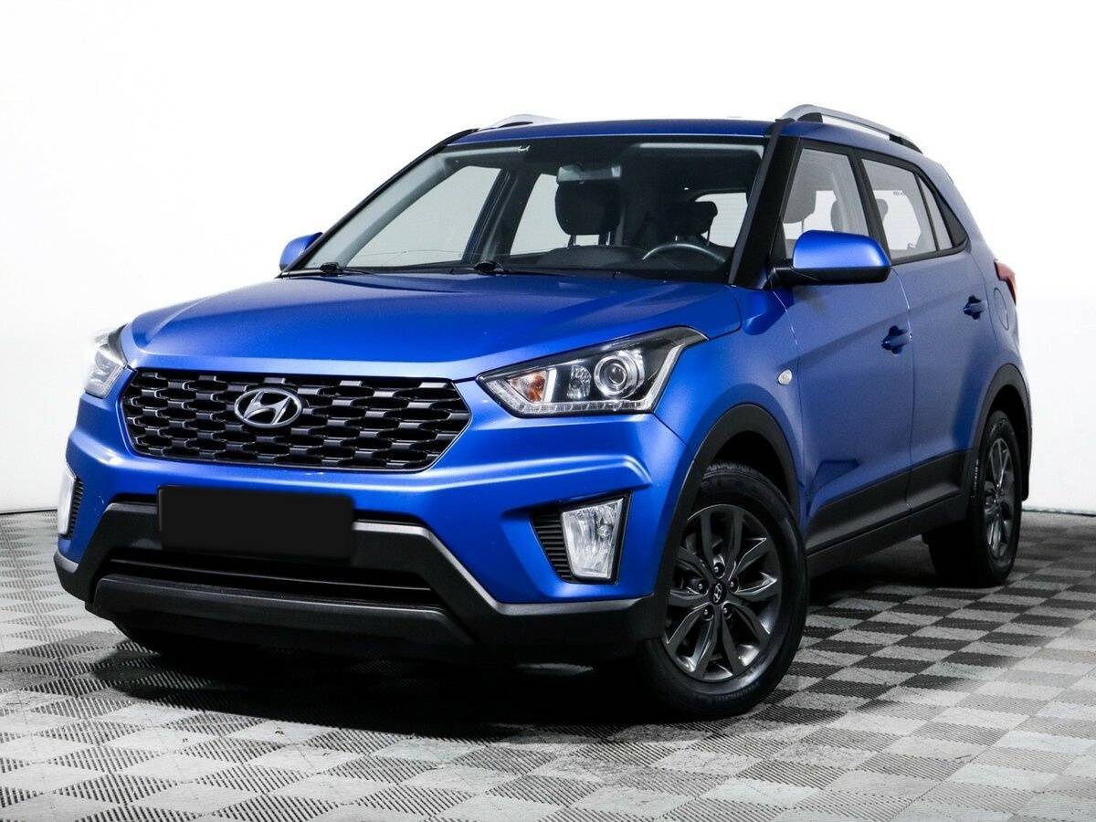 Hyundai Creta 2021 года с пробегом. Посмотреть фото