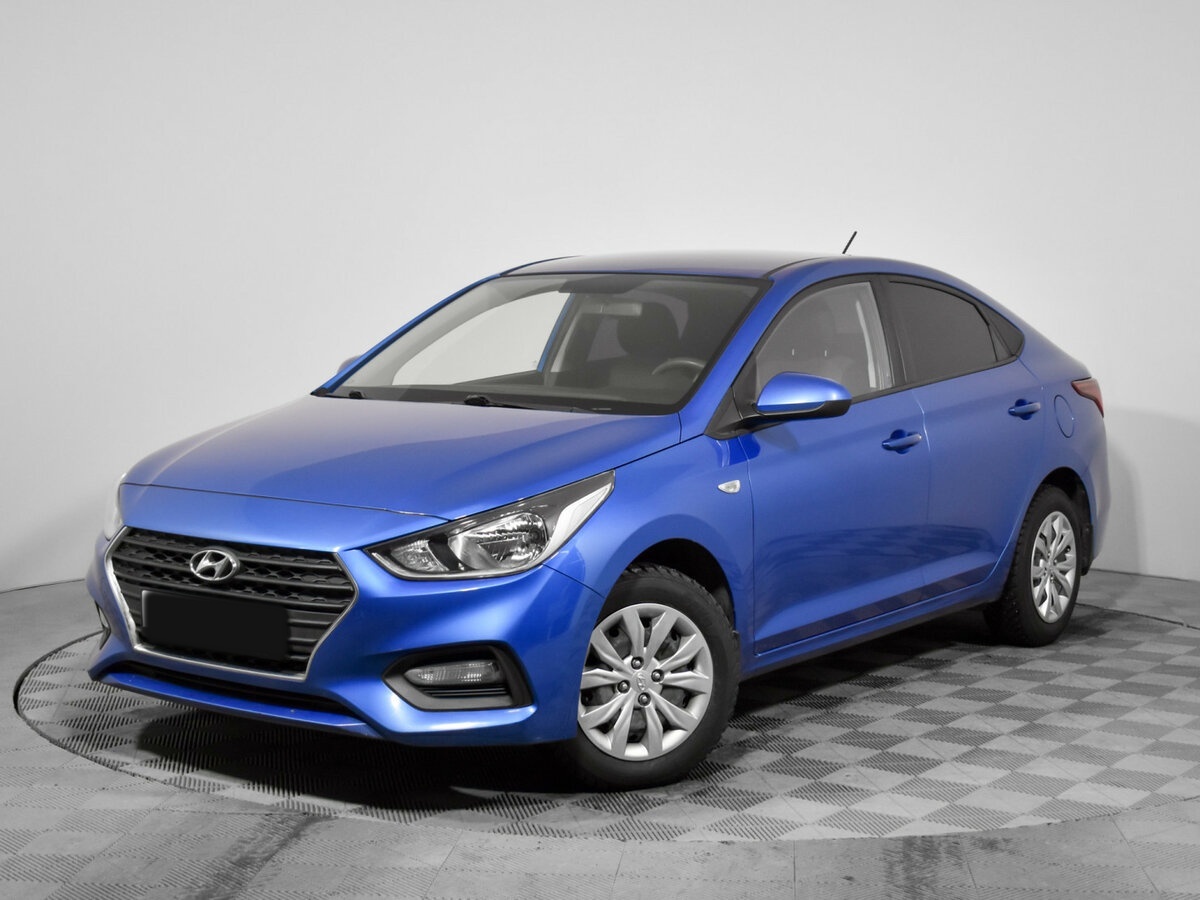 Hyundai Solaris 2017 года с пробегом. Посмотреть фото
