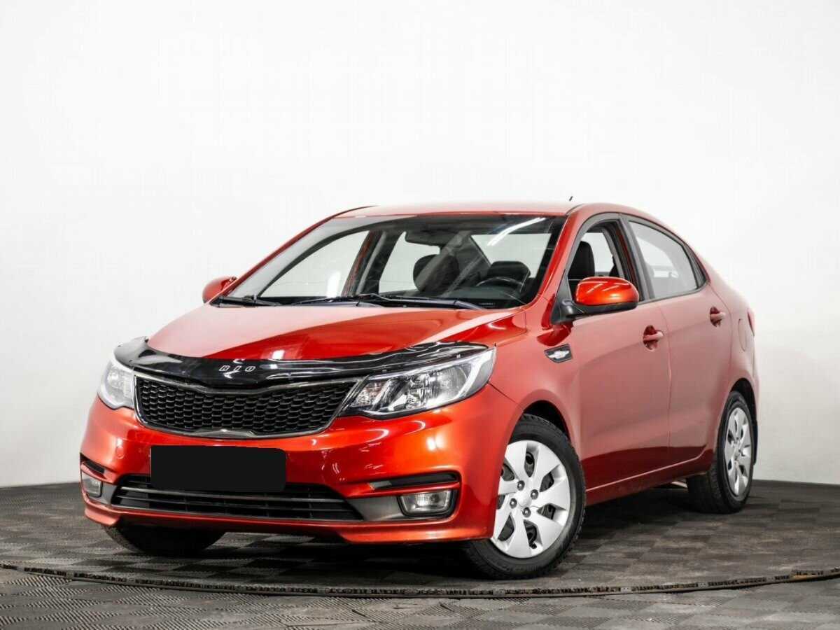 Kia Rio 2016 года с пробегом. Посмотреть фото