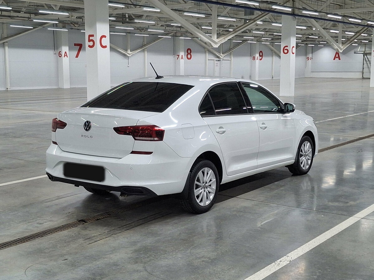 Volkswagen Polo 2021 года с пробегом. Фото: #4